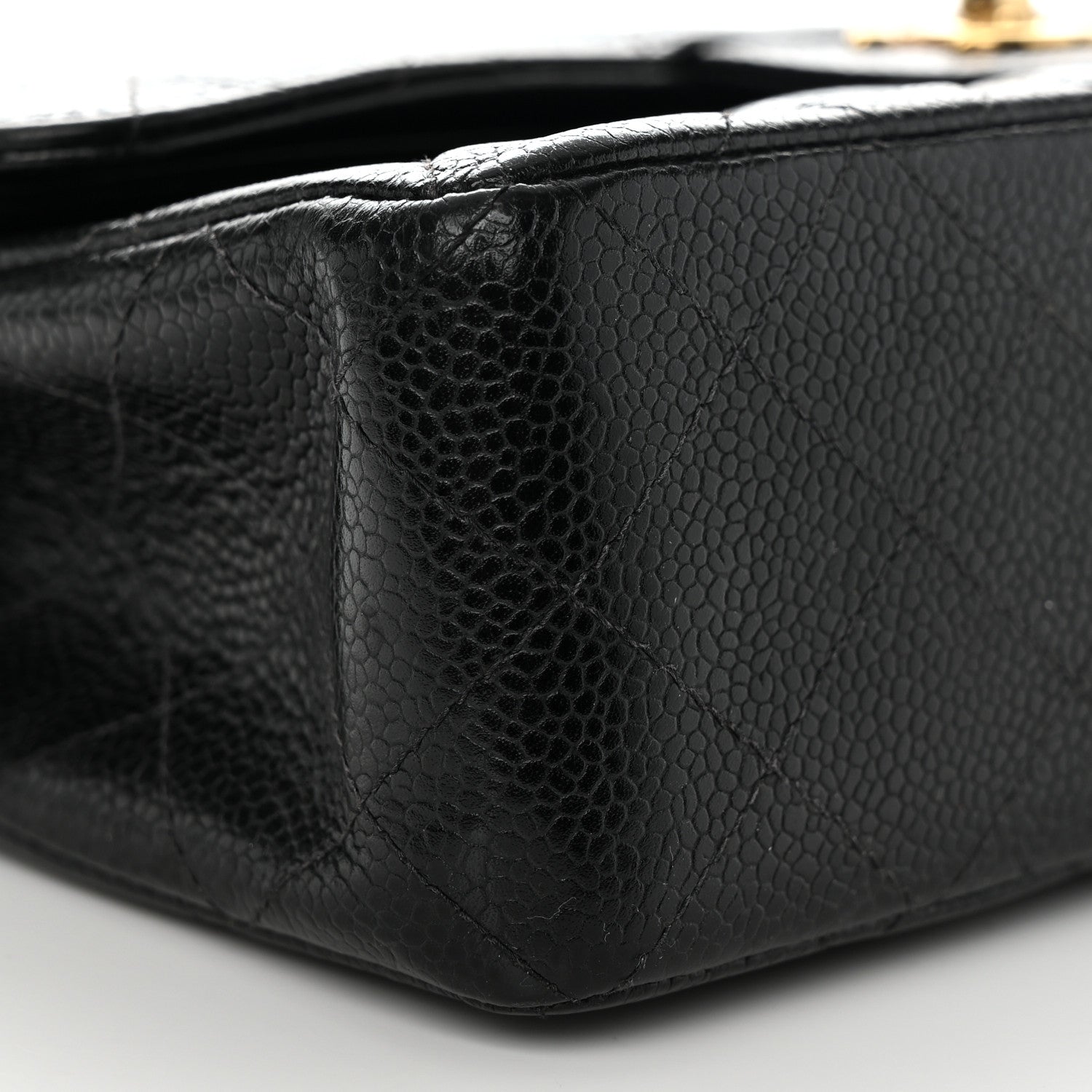 Chanel Caviar Quilted Small Double Flap Black 9 of 10