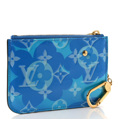 Louis Vuitton Vernis Valentine Key Pouch Light Blue 3 of 6