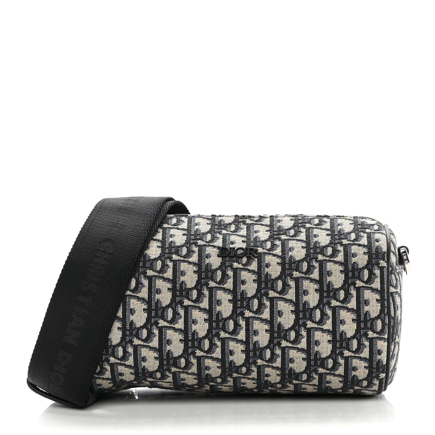 Oblique Roller Messenger Bag Blue
