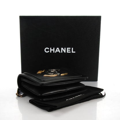 Chanel Lambskin Mini CC Antico Flap Black 4 of 7