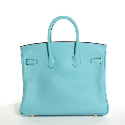 Hermes Swift Birkin 25 Bleu Saint Cyr 4 of 29
