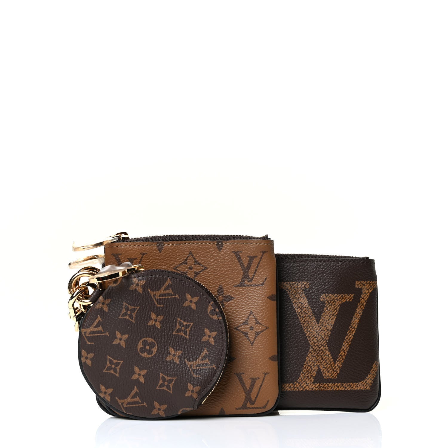Louis Vuitton Reverse Monogram Giant Trio Pouch 2 of 12