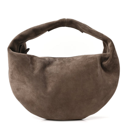 Khaite Suede Calfskin Medium Olivia Hobo Toffee 1 of 10