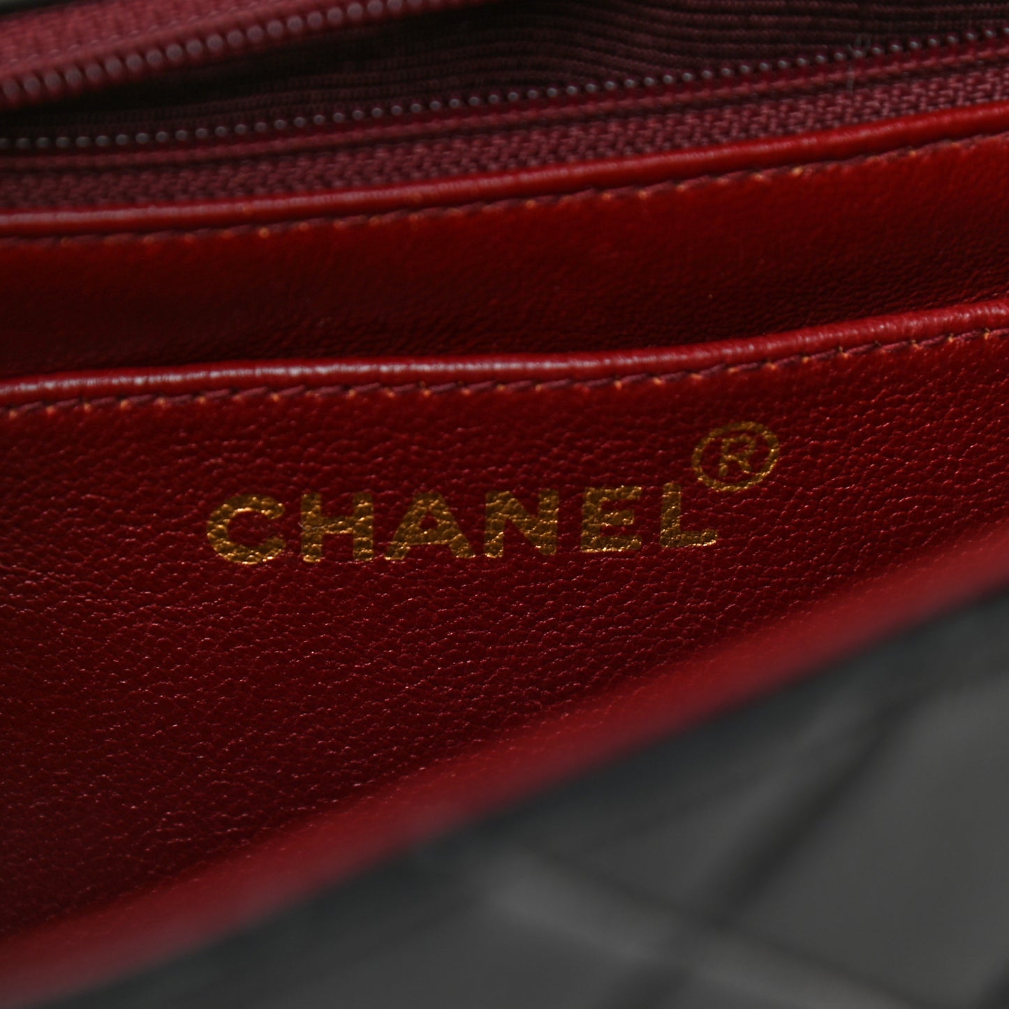 Lambskin Quilted Medium Single Flap Black