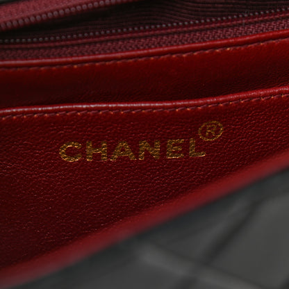 Chanel Lambskin Quilted Medium Single Flap Black 6 of 10