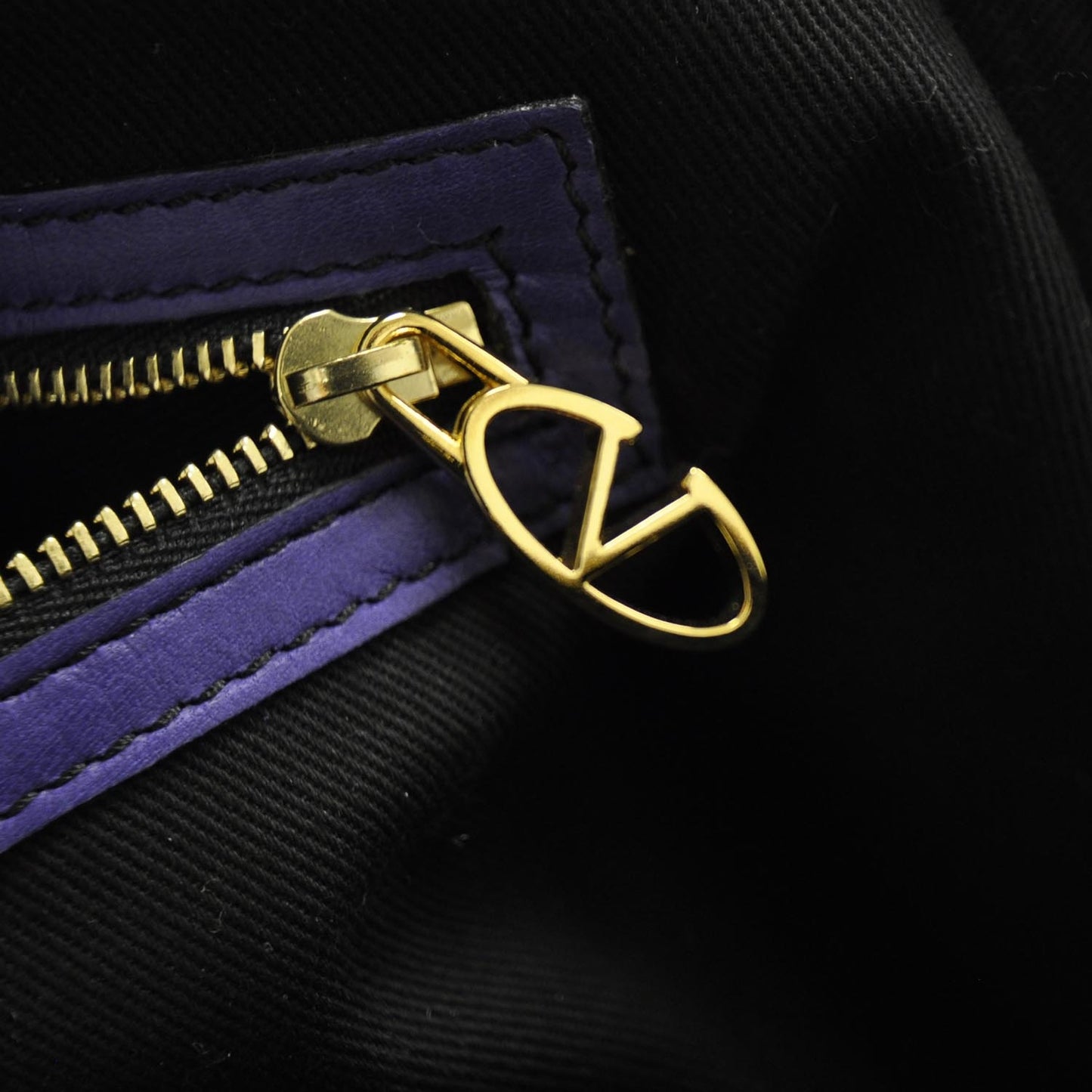 Lambskin Woven Couture Bag Purple