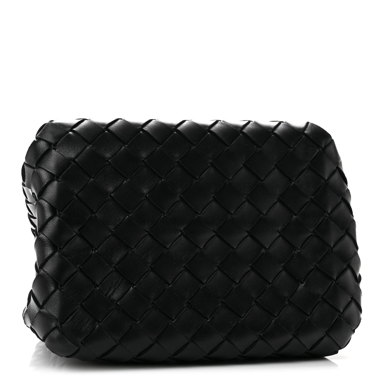Bottega Veneta Nappa Intrecciato Small Parachute Shoulder Bag Black 4 of 10