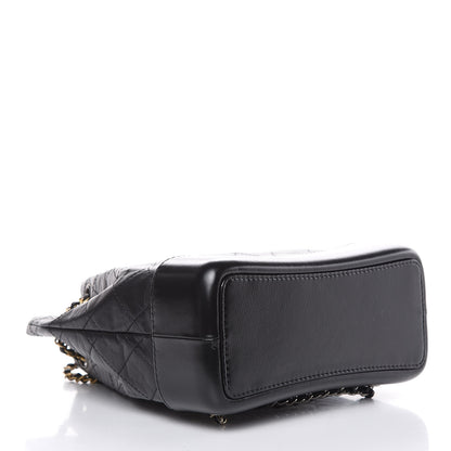Chanel Aged Calfskin Quilted Small Gabrielle Backpack Black 4 of 11