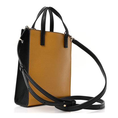 Marc Jacobs Grained Calfskin Calf Hair Micro Grind Shopper Tote Leopard 3 of 10