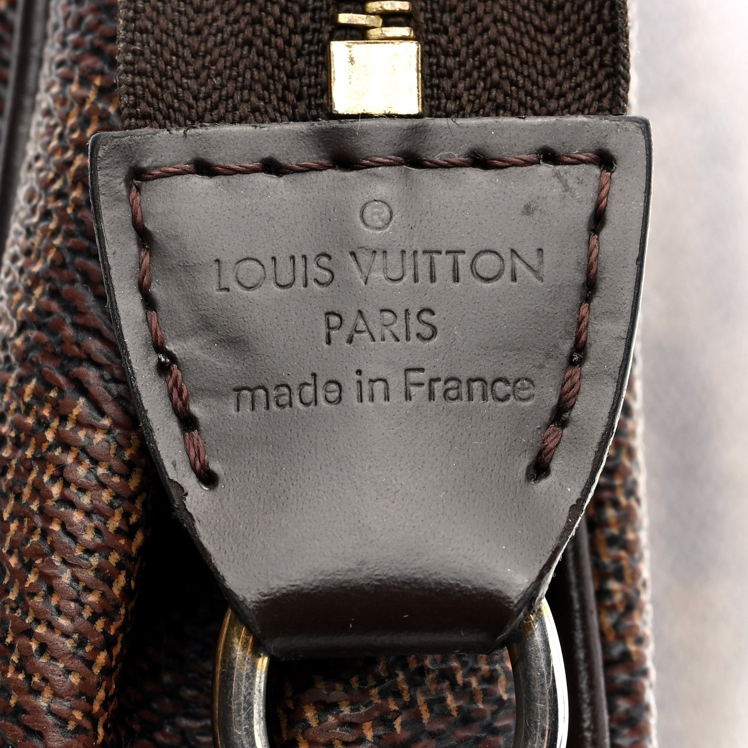 Louis Vuitton Damier Ebene Eva Clutch 6 of 12