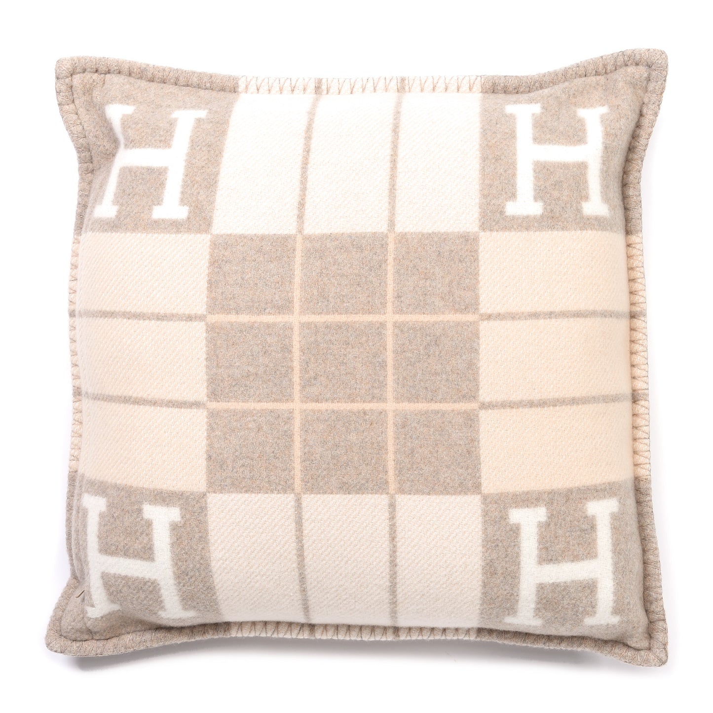 Wool Cashmere Avalon III Pillow PM Coco Camomille