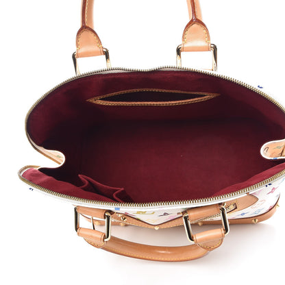 Louis Vuitton Monogram Multicolor Alma White 5 of 12