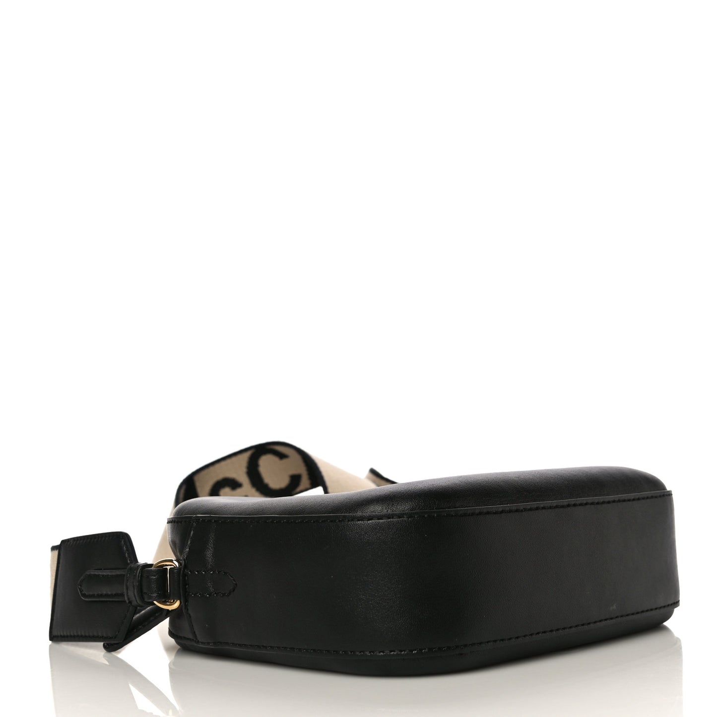 Eco Alter Nappa Perforated Logo Mini Bag Black