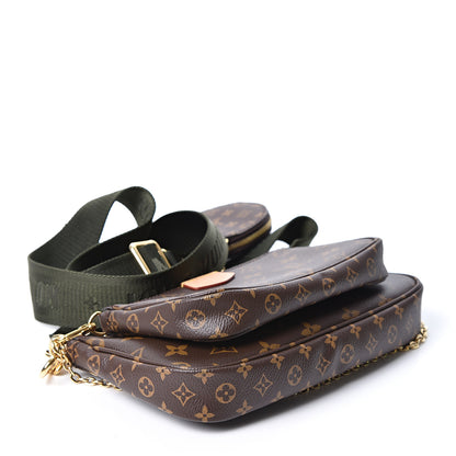 Louis Vuitton Monogram Multi Pochette Accessories Kaki 3 of 10