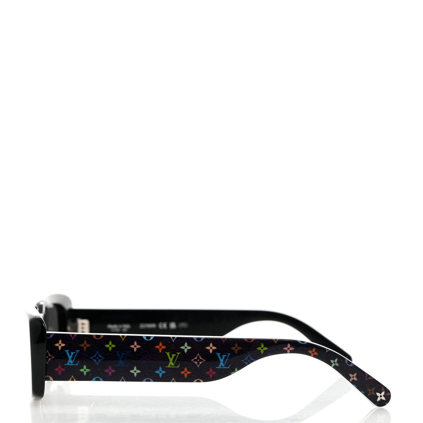 LV X TM Acetate Monogram Multicolor Sunglasses Z2709W Black