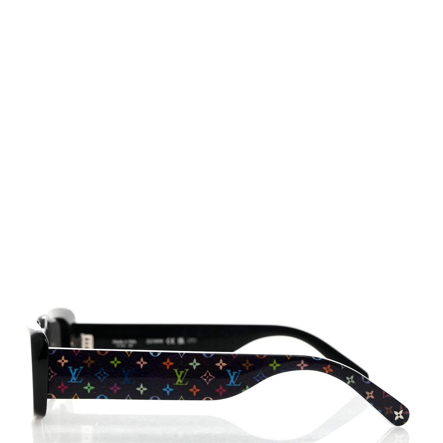 Louis Vuitton LV X TM Acetate Monogram Multicolor Sunglasses Z2709W Black 3 of 7