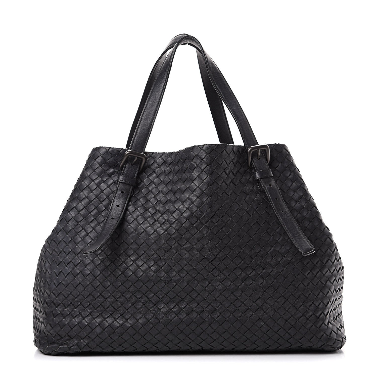 Bottega Veneta Nappa Intrecciato Large Seamless Tote Black 1 of 15