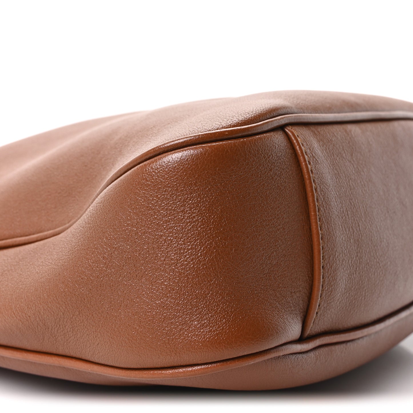 Softy Wonka Textured Dollar Calfskin Medium Diana Shoulder Bag Cuir