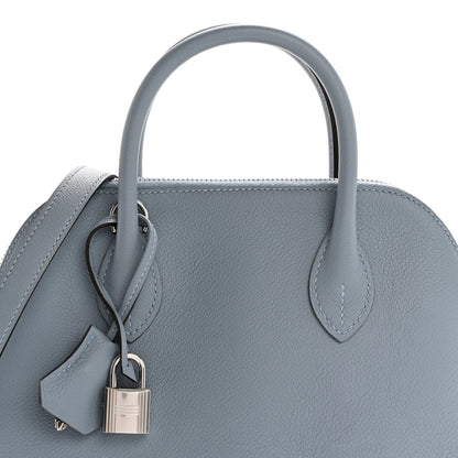 Hermes Evercolor Verso 1923 Bolide 25 Bleu Lin Gris Perle 8 of 11