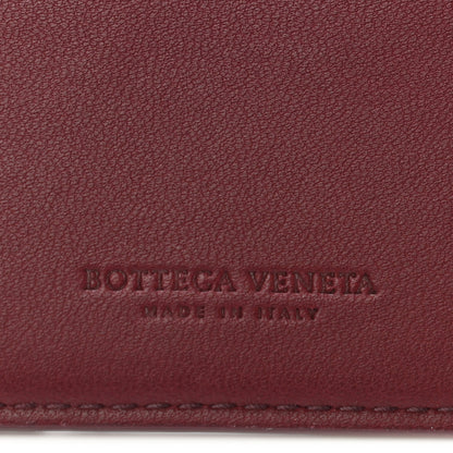 Bottega Veneta Nappa Maxi Intrecciato Card Holder Red Bordeaux 4 of 7