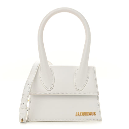 Jacquemus Smooth Calfskin Le Chiquito Moyen White 1 of 14