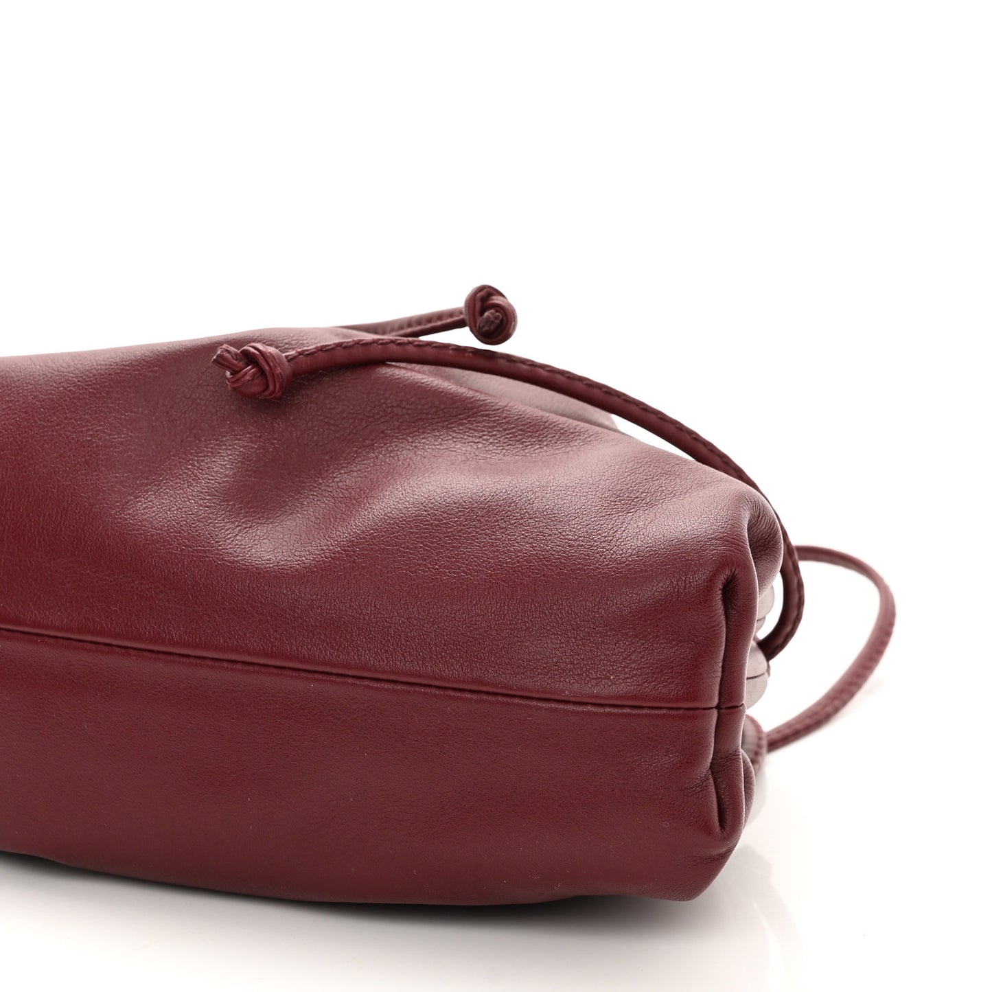 Butter Calfskin The Mini Pouch Bordeaux
