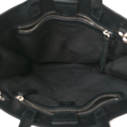 Gucci GG Supreme Monogram Caleido Web Vertical Tote Black 5 of 9