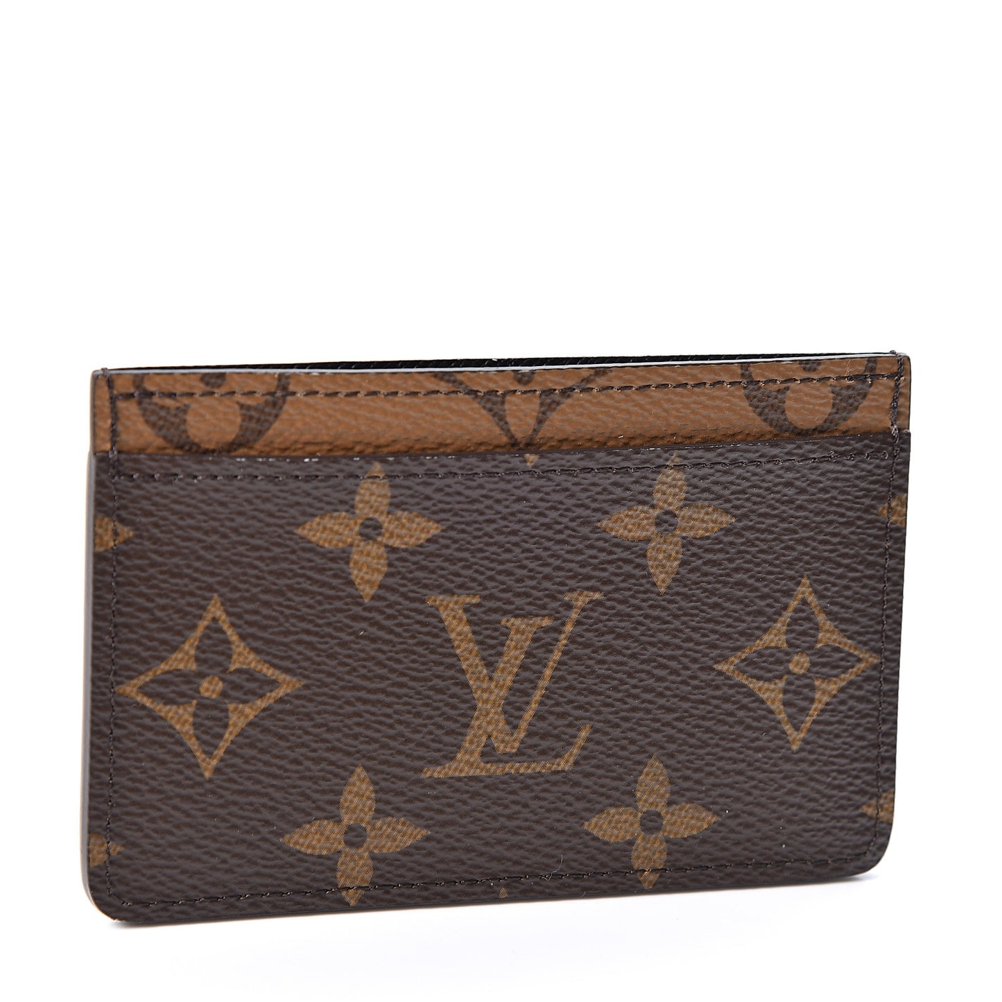 Reverse Monogram Card Holder