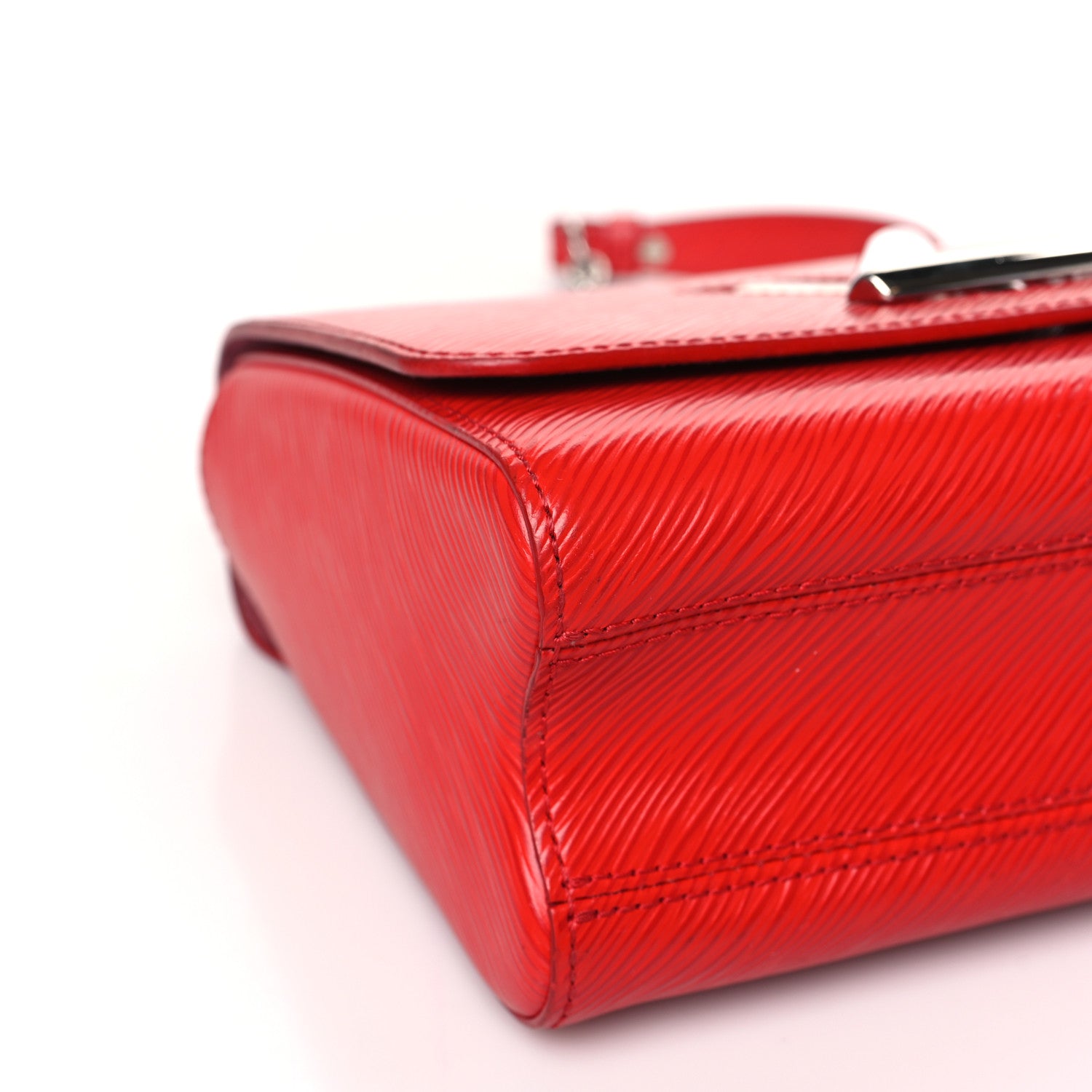 Louis Vuitton Epi Twist Shoulder Bag MM Coquelicot 7 of 8