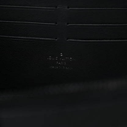 Louis Vuitton Taurillon Monogram Soft Trunk Wallet Black 6 of 10