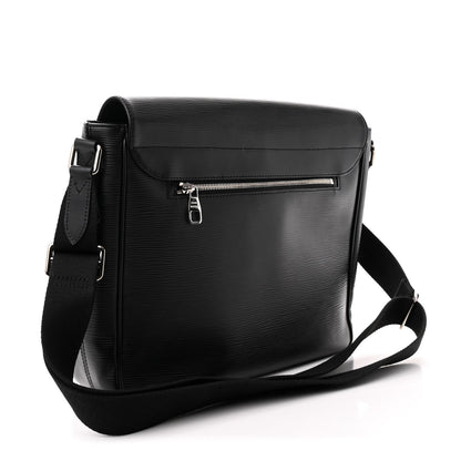 Louis Vuitton Epi Christopher Messenger Black 3 of 10