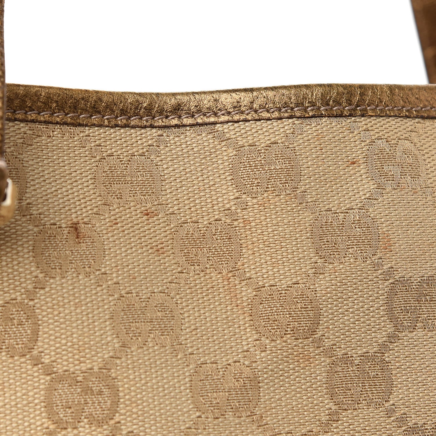 Gucci Monogram Medium Abbey Shoulder Bag Bronze 10 of 10