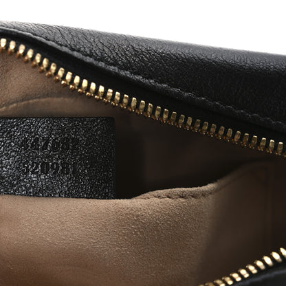 Gucci Monogram Matelasse Diagonal Small GG Marmont Chain Shoulder Bag Beige Black 13 of 21