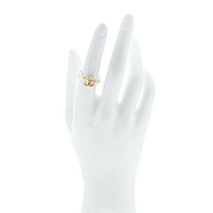 Gucci 18K Yellow Gold Running GG Ring 53 6.5 2 of 5