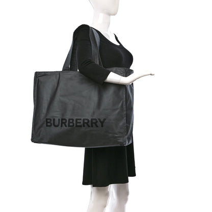 Burberry Nylon Logo Trench Tote Bag Grey 2 of 10