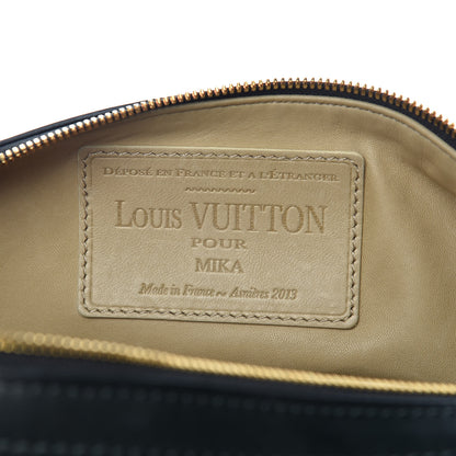 Louis Vuitton Calfskin Sac Louis Black 6 of 17
