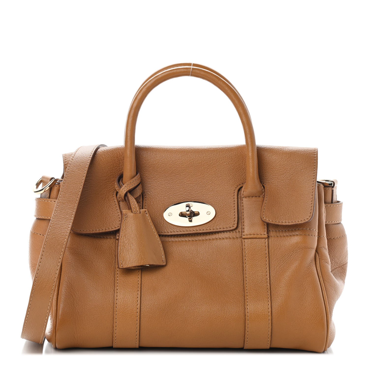 Mulberry Buffalo Small Bayswater Fudge 1 of 8
