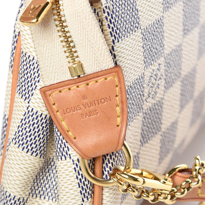 Louis Vuitton Damier Azur Eva Clutch 6 of 9