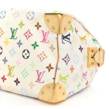 Louis Vuitton Monogram Multicolor Speedy 30 White 7 of 21