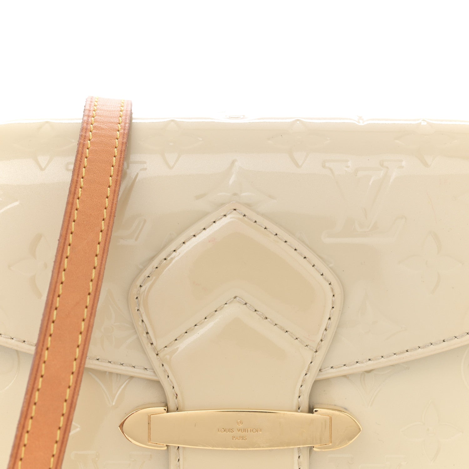 Louis Vuitton Vernis Bellflower PM Perle 8 of 15