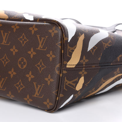 Louis Vuitton X LOL Monogram Neverfull MM Gold Silver 9 of 10
