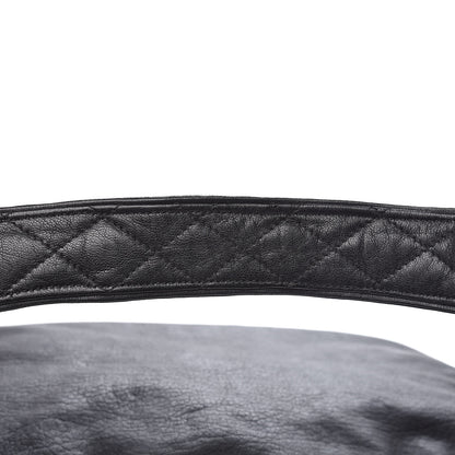 Jimmy Choo Lambskin Large Biker Hobo Black 12 of 12