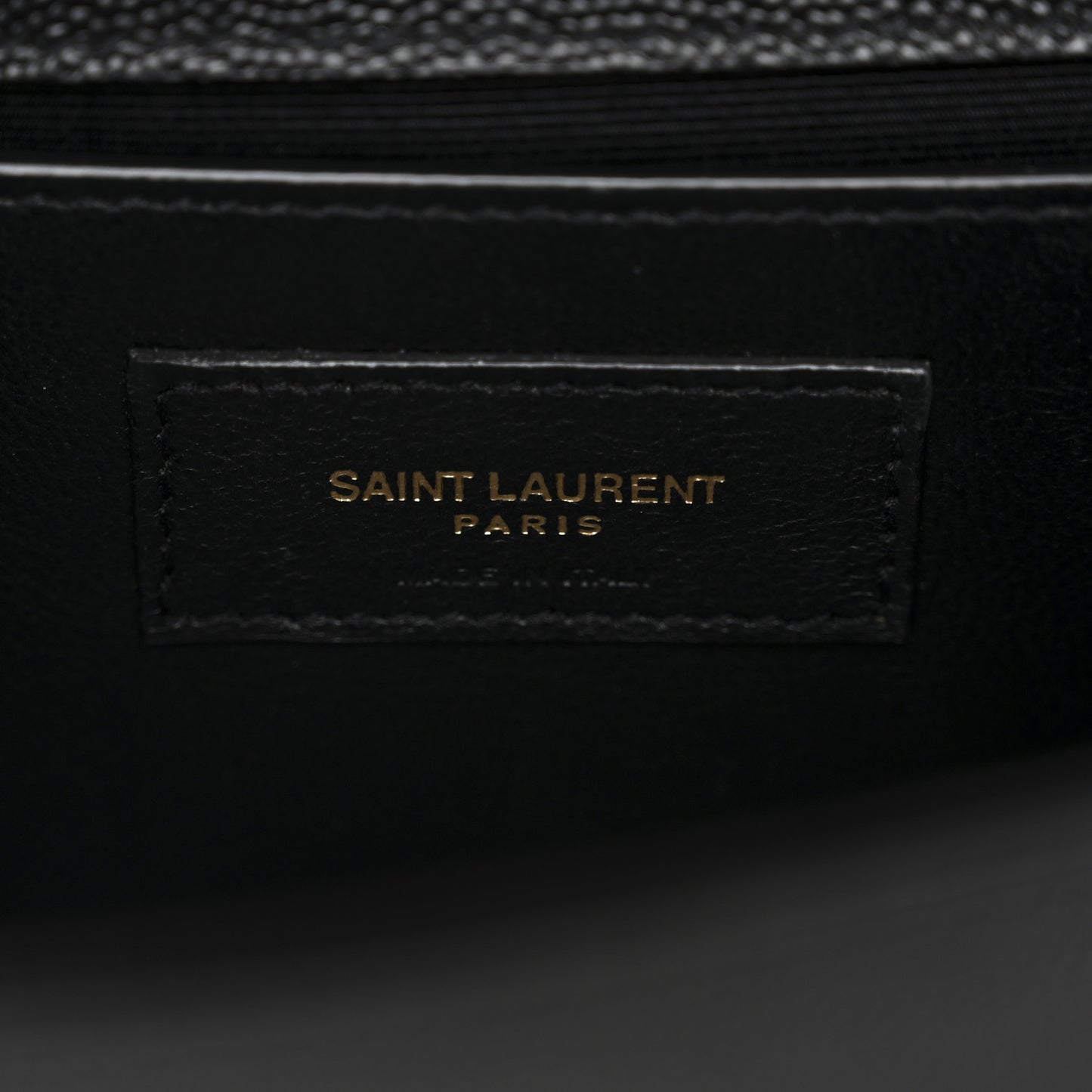 Grain De Poudre Small Classic Monogram Kate Tassel Satchel Black
