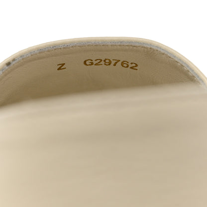 Chanel Lambskin CC Espadrilles 38 White 6 of 8