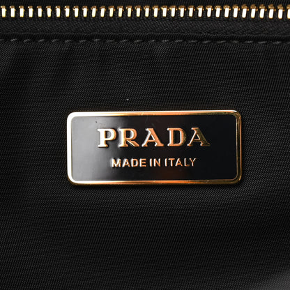 Prada Tessuto Nylon Chain Tote Black 6 of 8