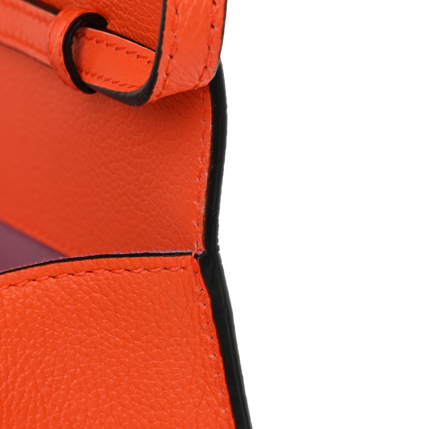 Versace Grained Calfskin La Medusa Crossbody Bag Orange 12 of 12