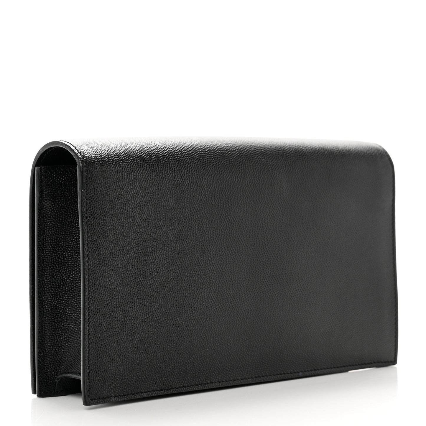 Grain De Poudre Classic Monogram Kate Clutch Black