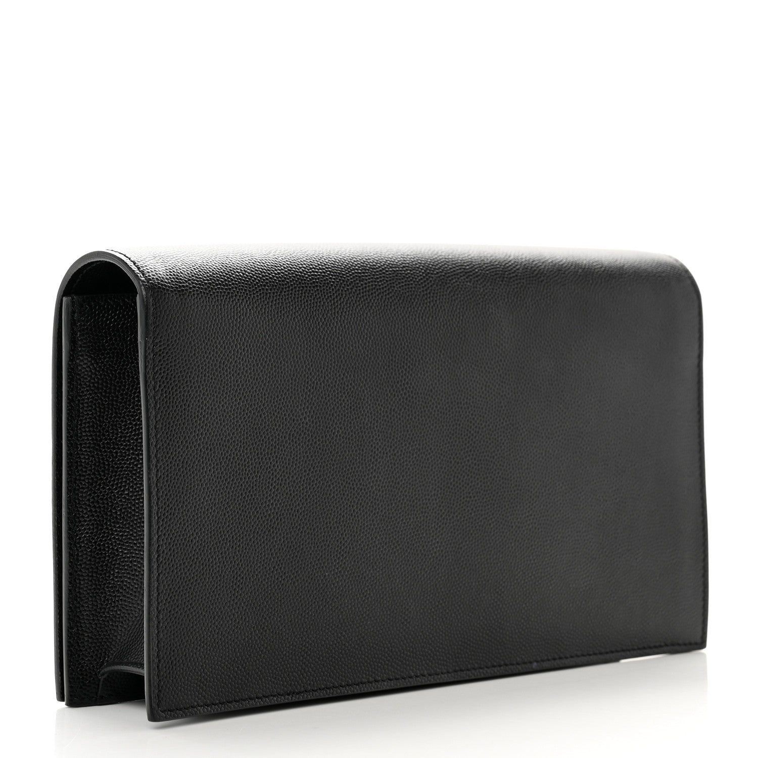 Saint Laurent Grain De Poudre Classic Monogram Kate Clutch Black 3 of 6