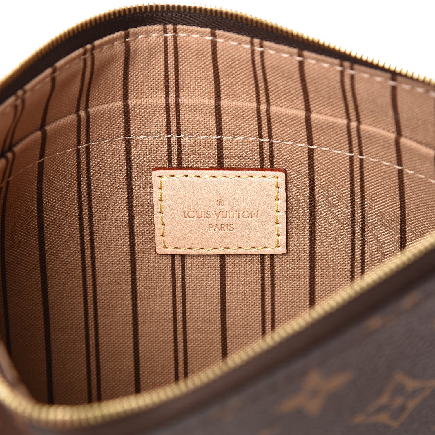 Louis Vuitton Monogram Neverfull MM GM Pochette 6 of 7