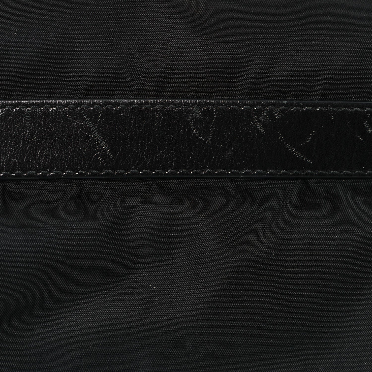 Prada Nylon Vela Messenger Bag Black 14 of 16